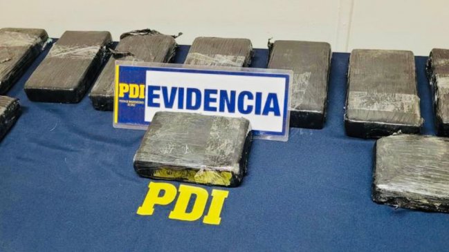 PDI interceptó 11 mil dosis de clorhidrato de cocaína enviadas desde Arica a La Serena
