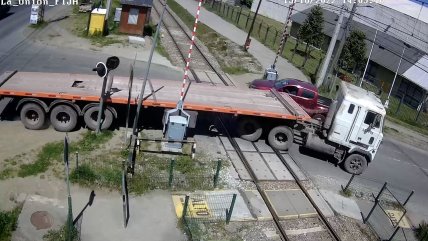   EFE Sur presentó compilado de imprudencias temerarias en cruces ferroviarios 