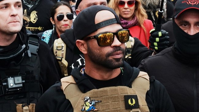 Asalto al Capitolio: Condenan a 22 años a Enrique Tarrio, líder de los Proud Boys