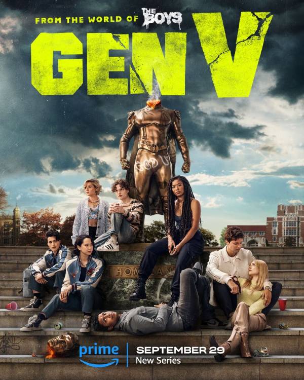 poster gen v poster de la serie gen v de the boys