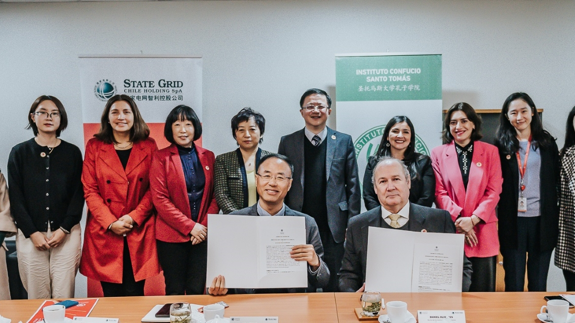 Instituto Confucio ST y State Grid Chile formalizaron alianza estratégica