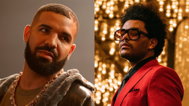   Canción de Drake y The Weeknd creada con IA postula a los Grammy 