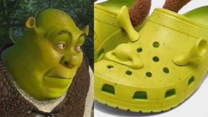  Anuncian sandalias Crocs de Shrek  