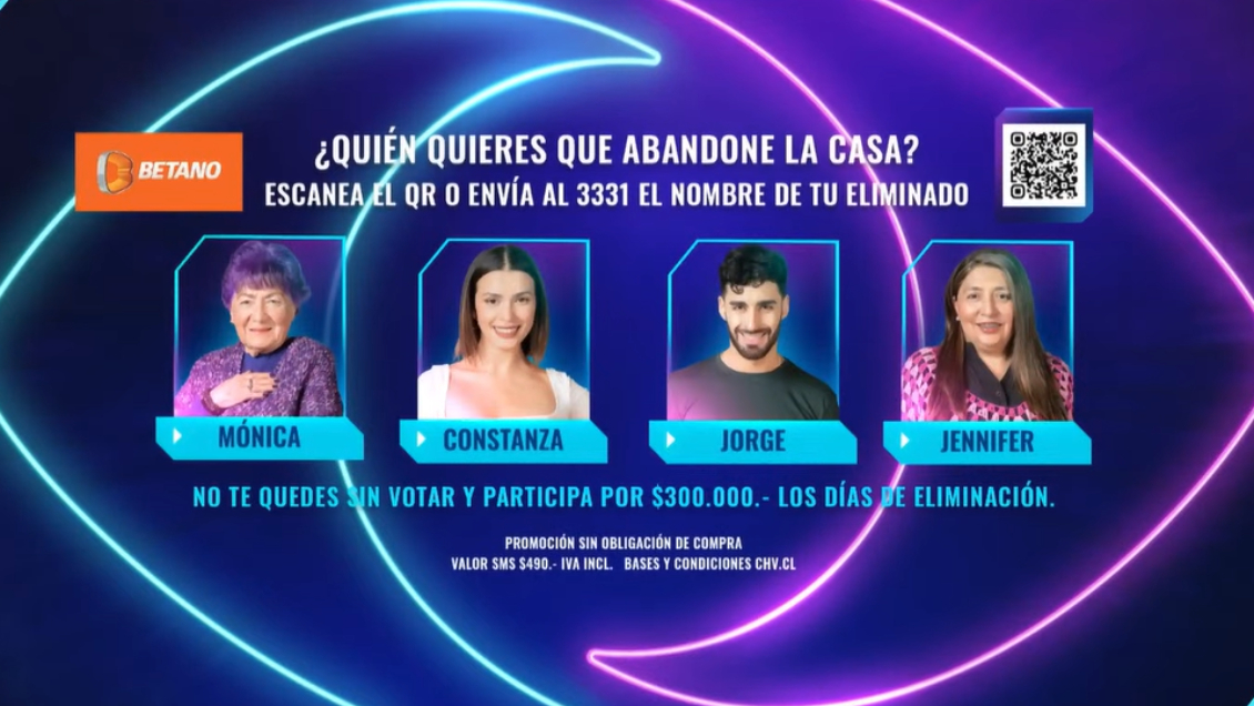 Gran Hermano: placa de eliminación Gran Hermano: placa de eliminación