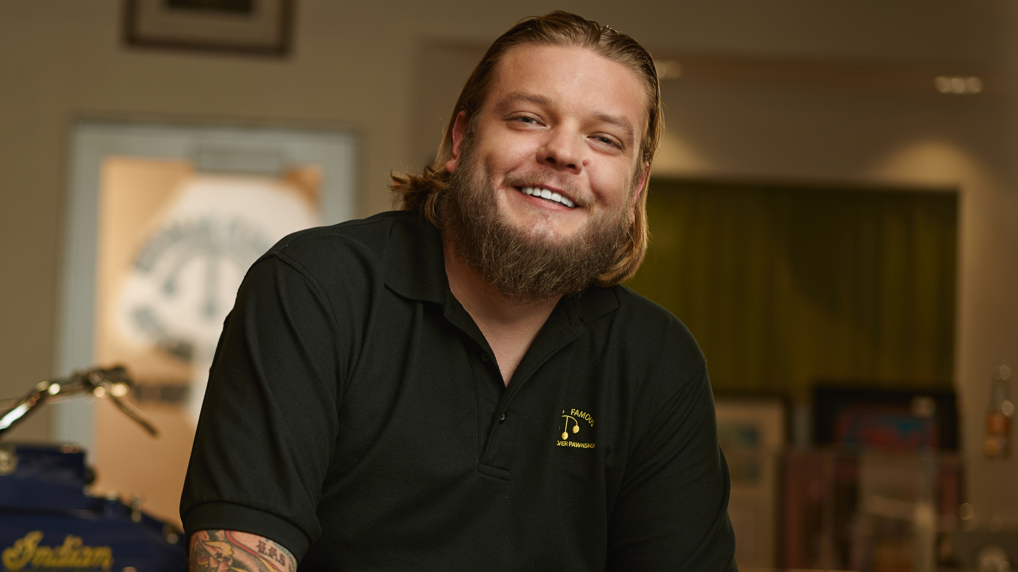 Corey Harrison, de "El Precio de la Historia Corey Harrison, de "El Precio de la Historia