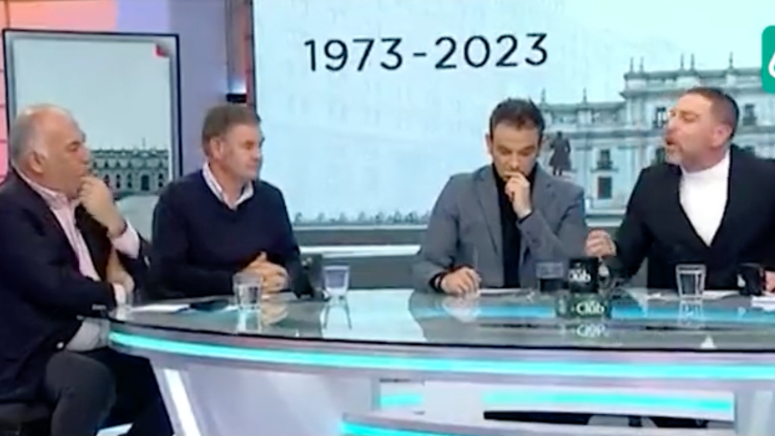 José Antonio Neme amenazó con abandonar estudio en tensa discusión sobre figura de Pinochet