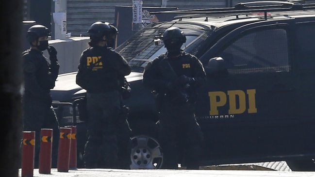  PDI halló bomba en operativo antidrogas en Valparaíso  