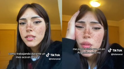  Argentina muestra cosas que compró con un mes de sueldo en Chile: 