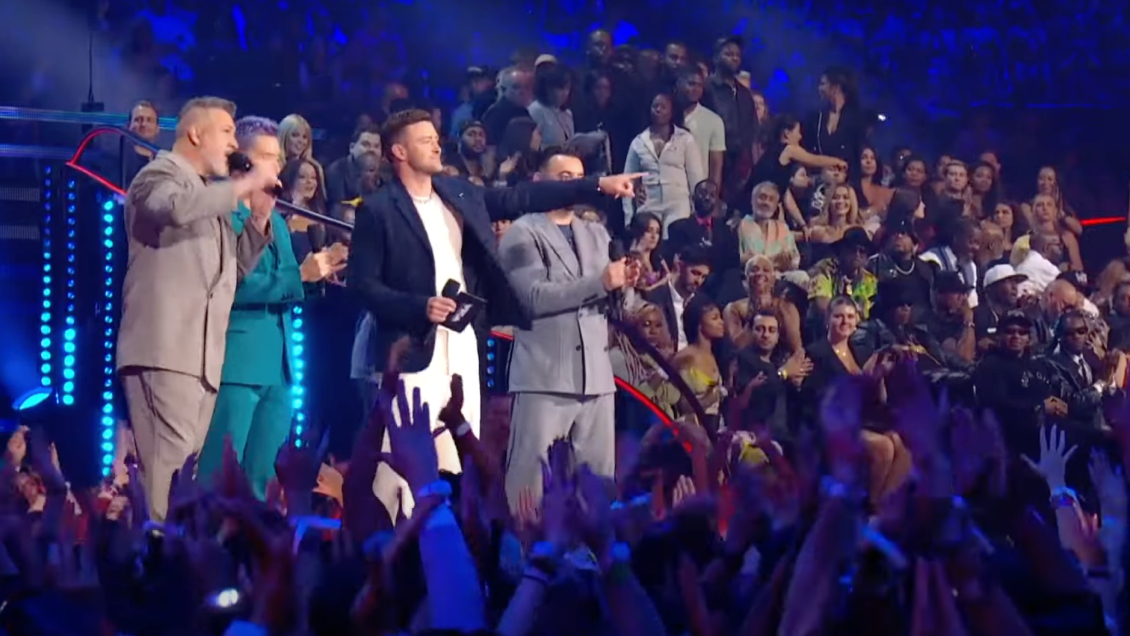 NSYNC fue ovacionado en los MTV VMA