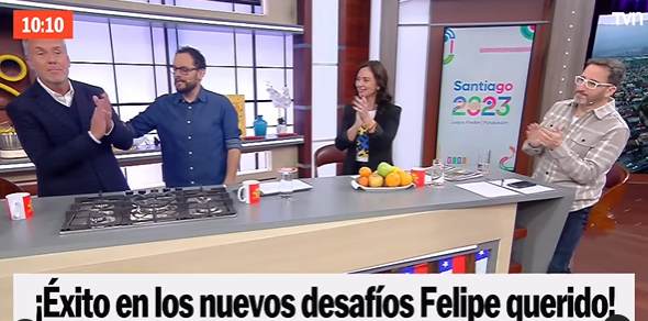 Felipe Vidal dijo adiós a Buenos Días a Todos Felipe Vidal dijo adiós a Buenos Días a Todos