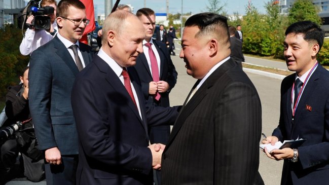  Putin aceptó visitar Pionyang por invitación de Kim  