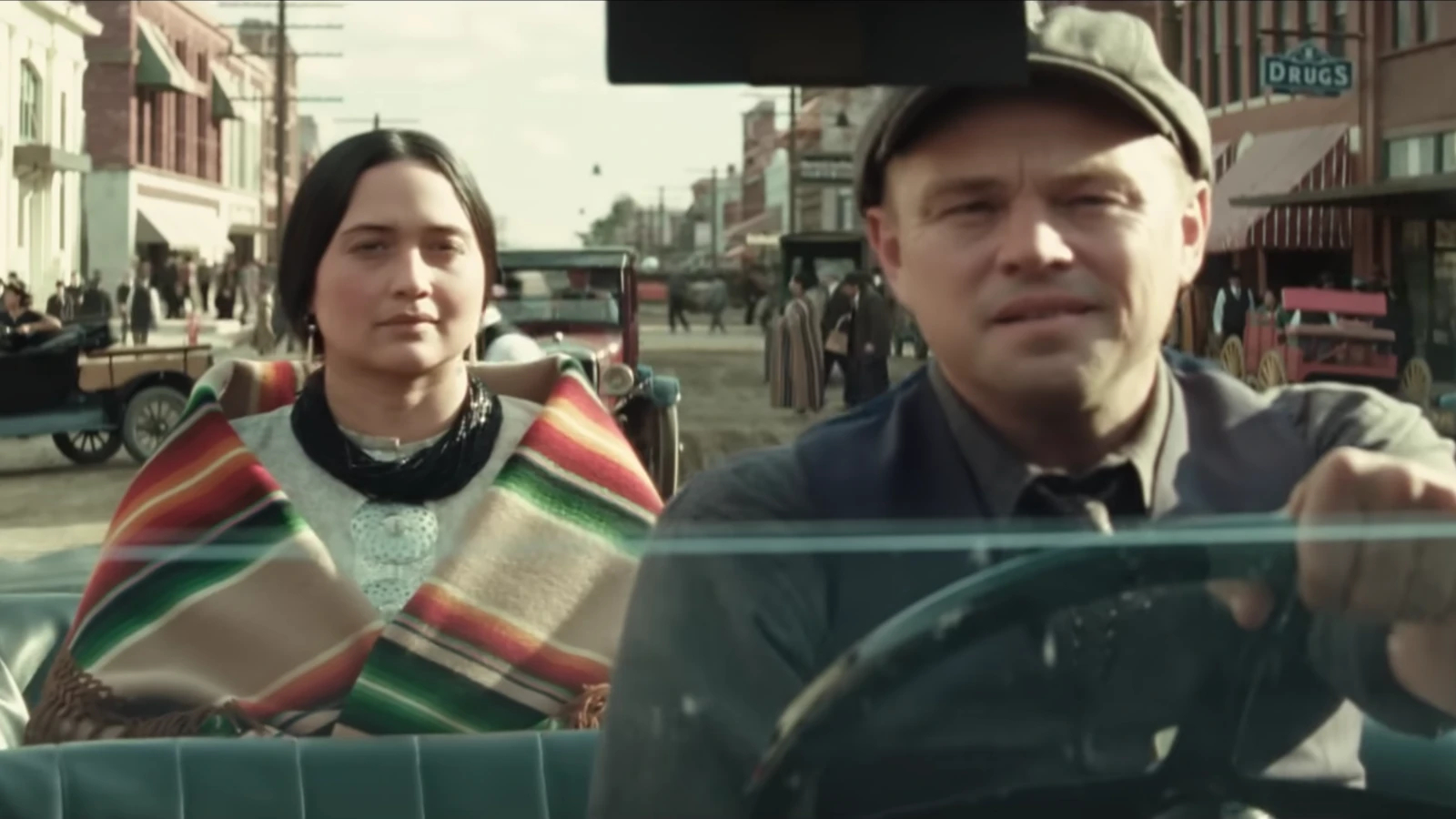 Leonardo DiCaprio y Lily Gladstone en Killers of the Flower Moon Leonardo DiCaprio y Lily Gladstone en Killers of the Flower Moon