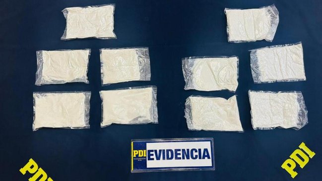  PDI incautó más de 10 mil dosis de ketamina en Arica  