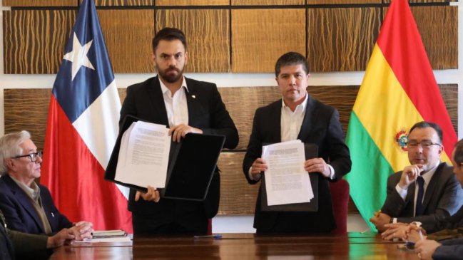   Chile y Bolivia suscriben acuerdo para enfrentar juntos el crimen organizado transnacional 