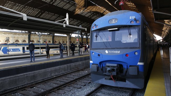   Tren Santiago-Chillán podría estar suspendido hasta 10 meses 