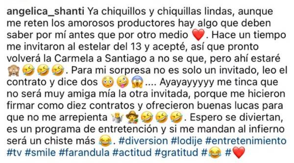 angelica sepulveda canal 13 angelica sepulveda dijo que retorna a canal 13