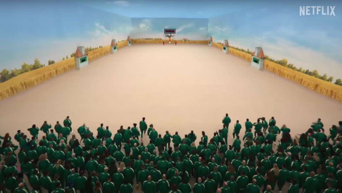 muñeca juego del calamar luz roja luz verde el juego del calamar