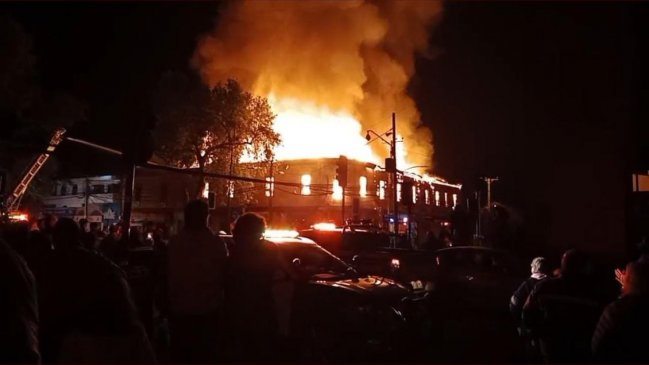   Limache: Alcalde pide ayuda del Gobierno para rehabilitar edificio patrimonial incendiado 