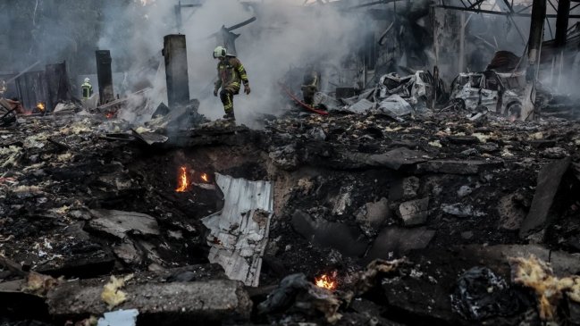   Ataque ucraniano dañó el edificio de Estado Mayor de Flota del Mar Negro 