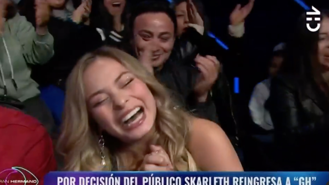 Entra soltera: Skarleth fue elegida por el público para reingresar a Gran Hermano