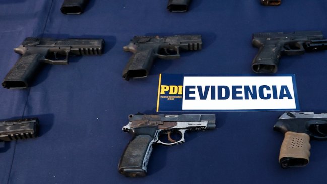 PDI: Suben los homicidios y robos, también las detenciones e incautaciones en la RM