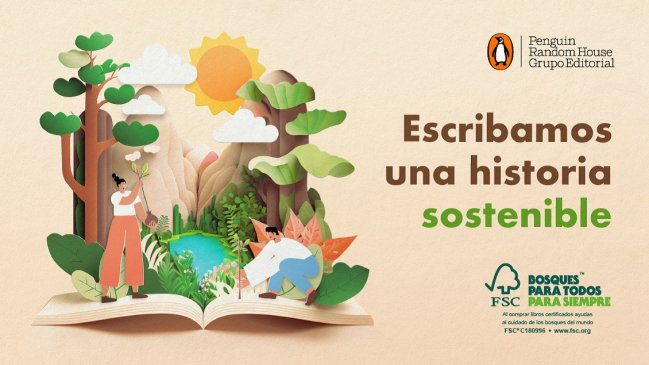   La primera en Chile: Editorial Penguin Random House usará papel con certificación medioambiental 