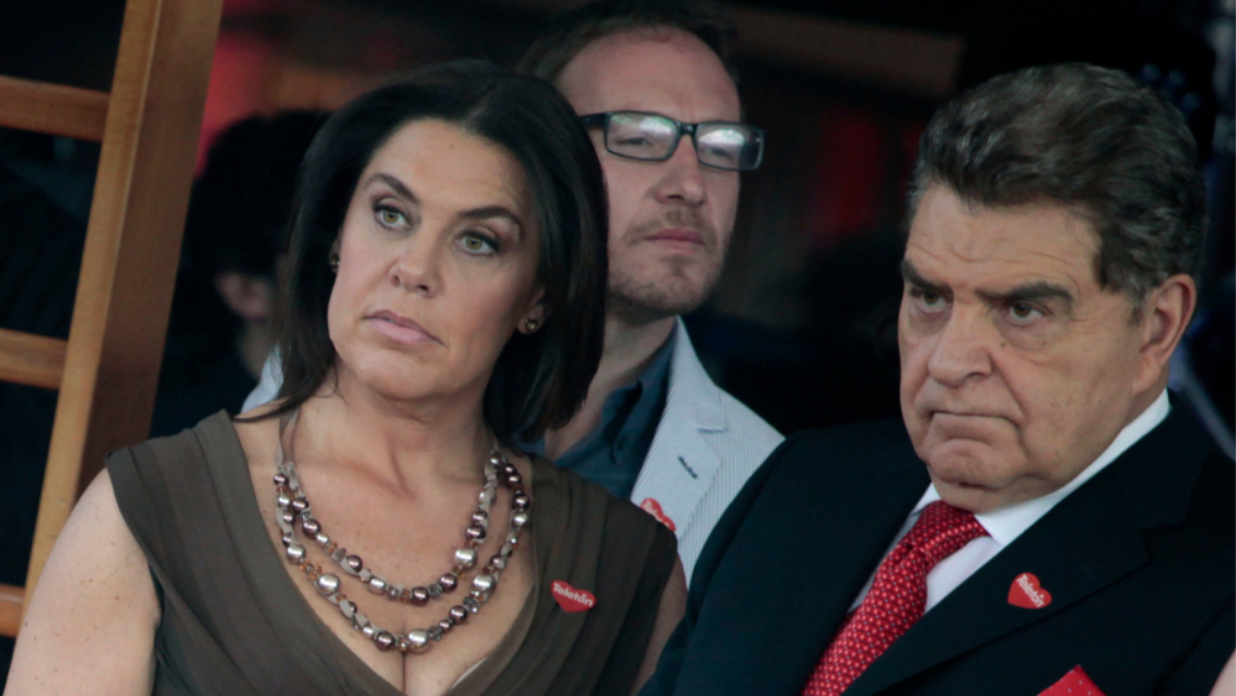 Vivi Kreutzberger y simon.txao Vivi Kreutzberger y Don Francisco