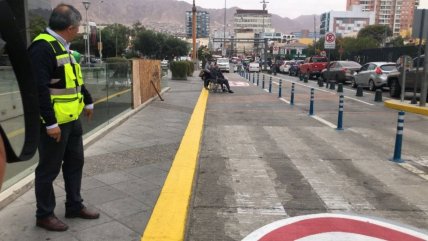   Instalación de barreras en cercanías de Mall Plaza genera problemas en tránsito antofagastino 