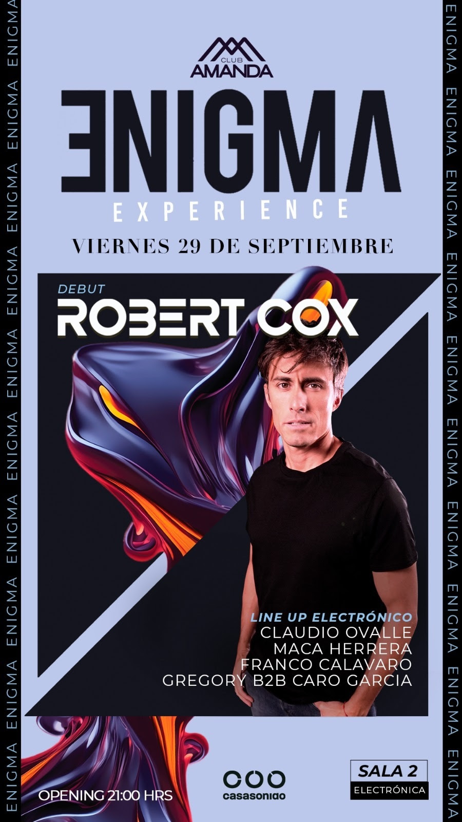 Roberto Cox DJ Chilevision Roberto Cox será DJ