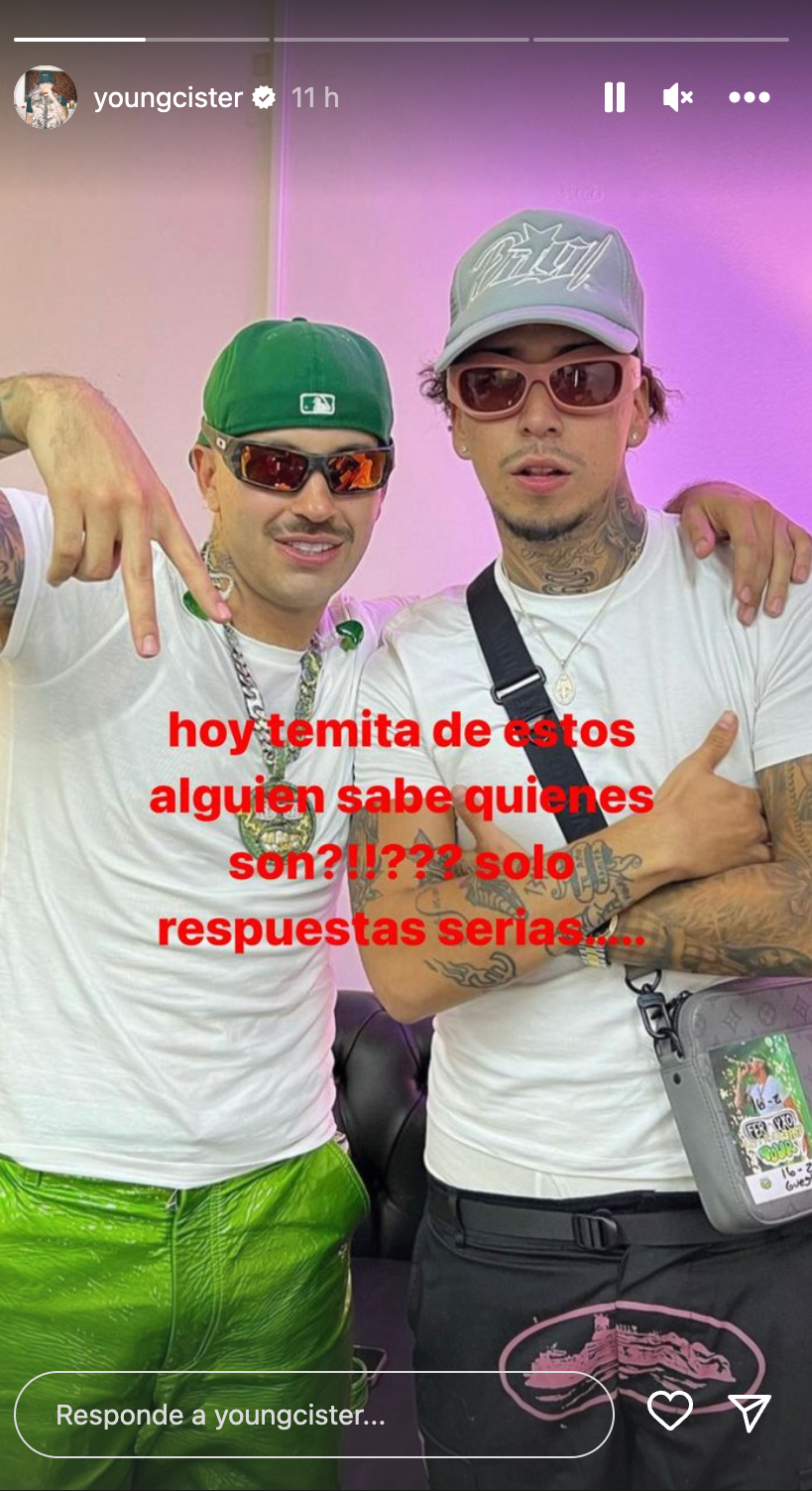 Feid ferxxo young cister pailita Young Cister y Feid