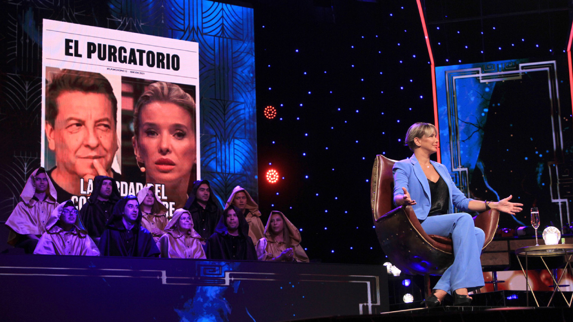 Claudia Schmidt Julio César Rodríguez Claudia Schmidt en El Purgatorio