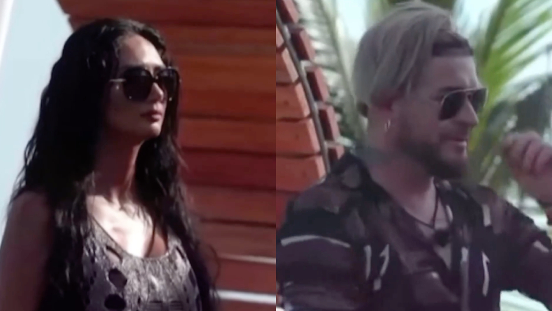 Pamela Díaz y Junior Playboy se hicieron la desconocida en 