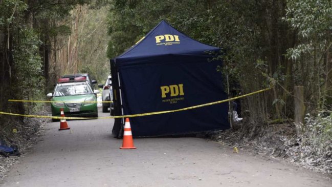  Evangélicos encontraron cadáver acribillado en camino rural de Hualpén  