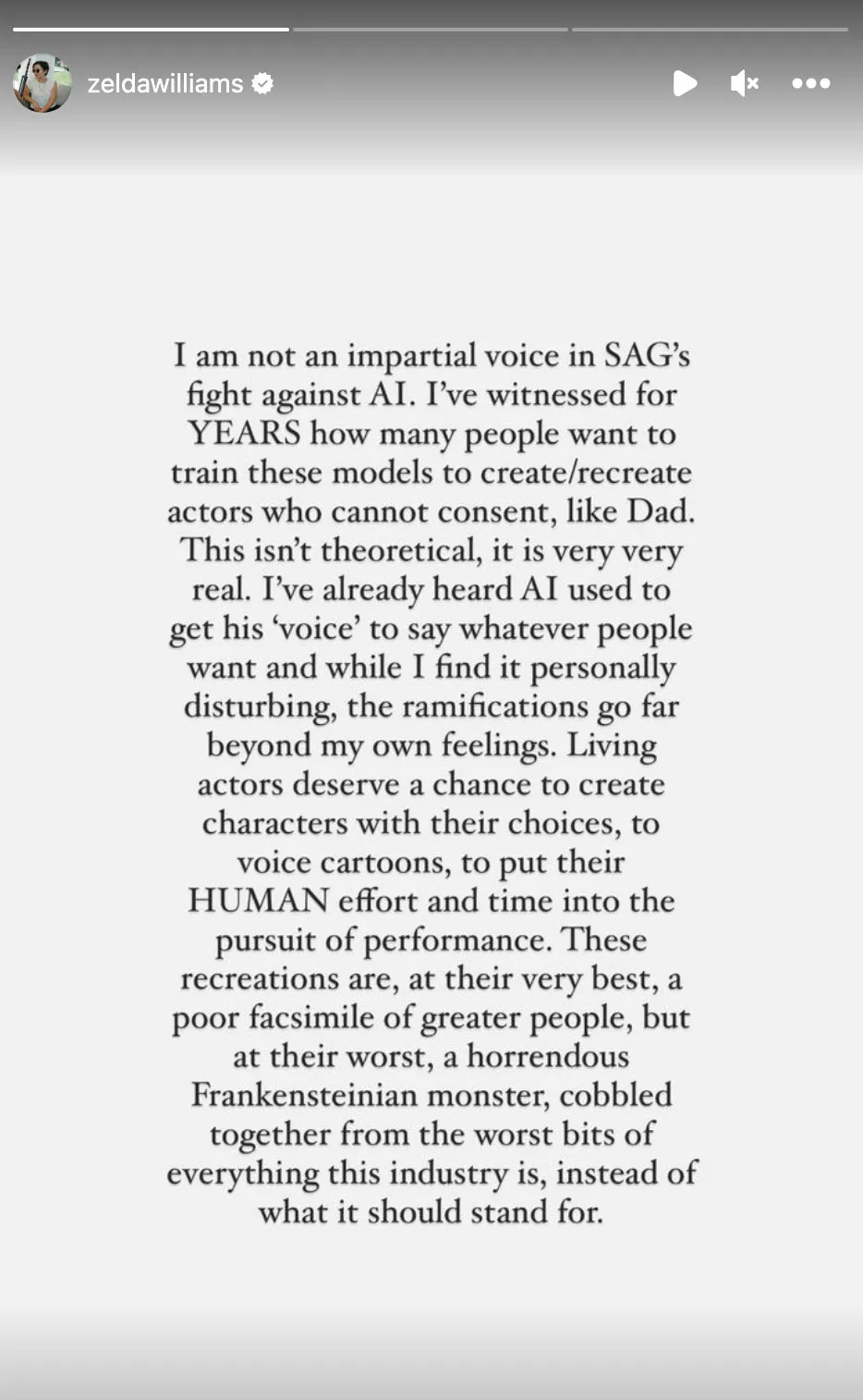 Zelda Wiilliams IA Robin Williams Zelda williams hija de Robin Williams