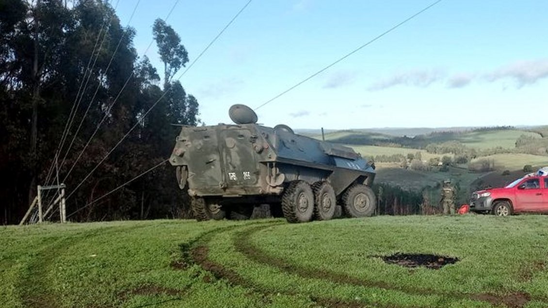 Camión municipal fue robado y recuperado en Temucuicui