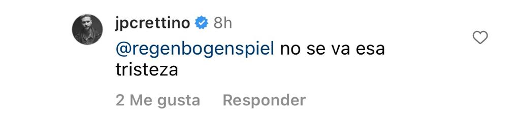 Jean Philippe Cretton se sinceró con sus seguidores de Instagram Jean Philippe Cretton se sinceró con sus seguidores de Instagram