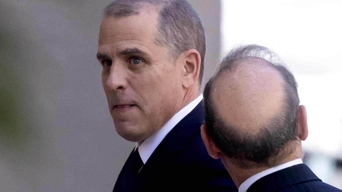 Hunter Biden se declaró no culpable de posesión ilegal de arma cuando consumía drogas