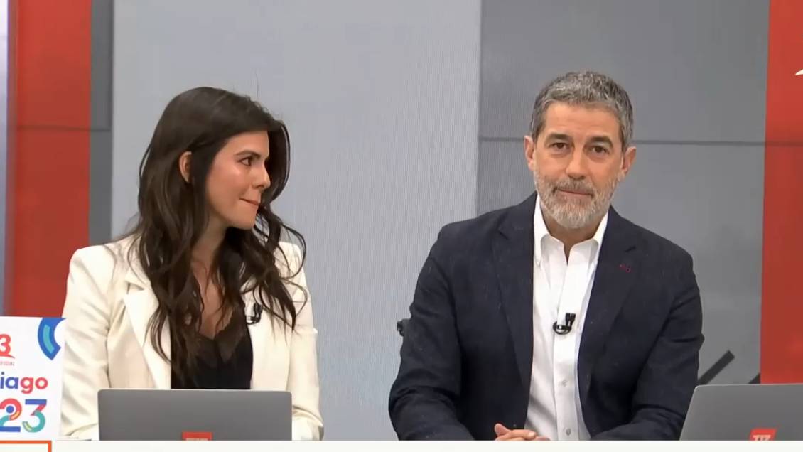 Al borde de las lágrimas: la despedida de Polo Ramírez de Tele13