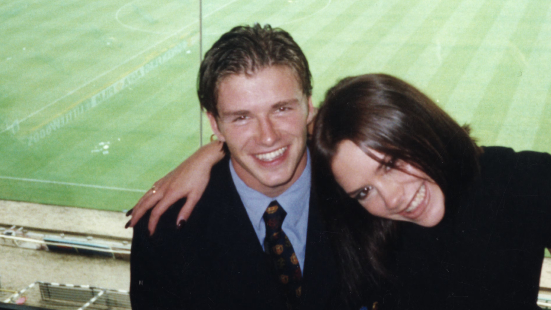 Beckham y Victoria