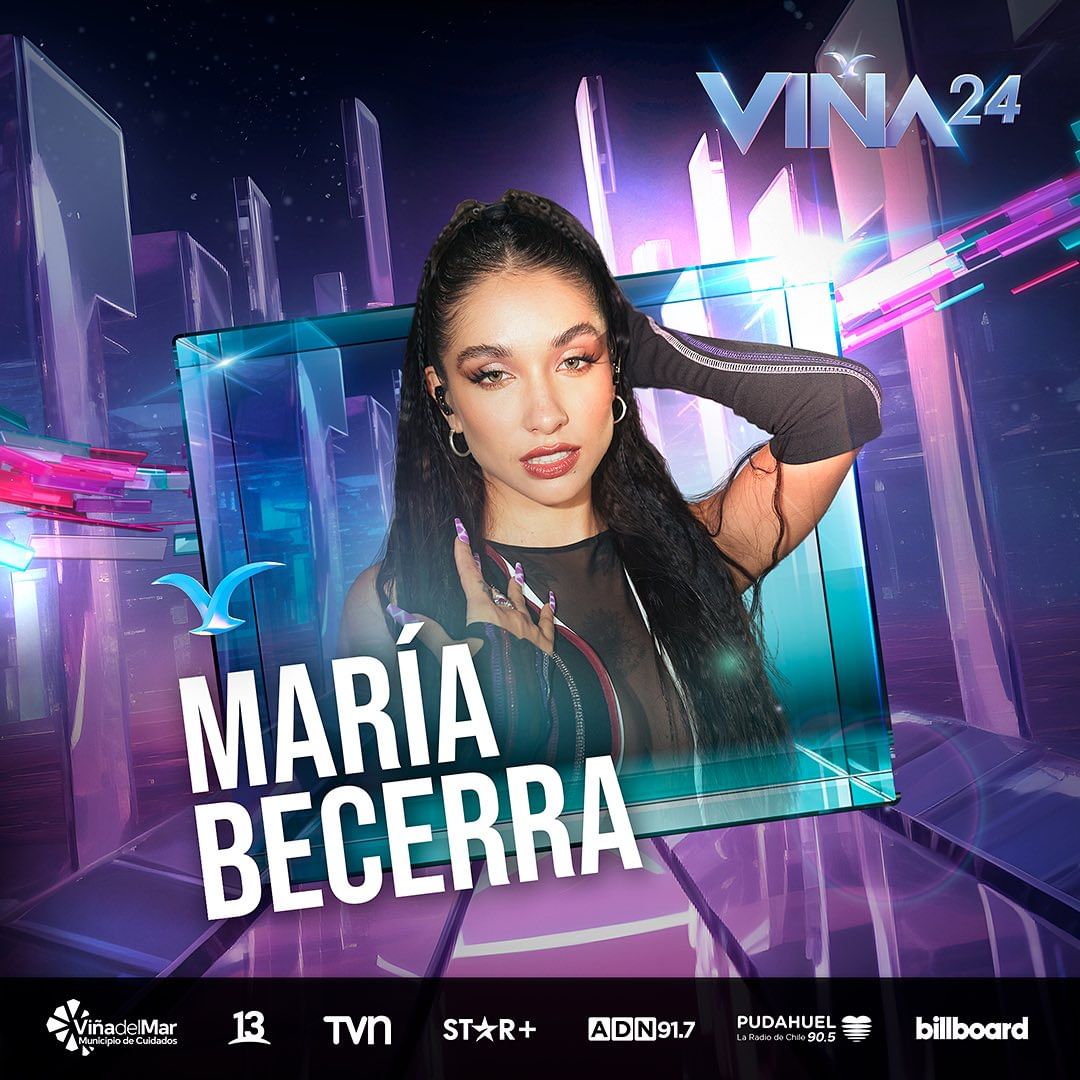 María Becerra fue confirmada para Viña 2024 María Becerra fue confirmada para Viña 2024