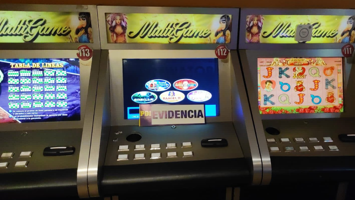 PDI desmanteló red de 28 casinos ilegales en Temuco