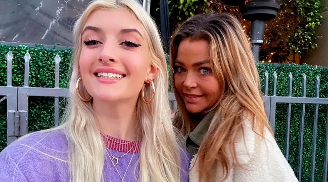 Denise Richards y su hija Sami Sheen. Denise Richards y su hija Sami Sheen.