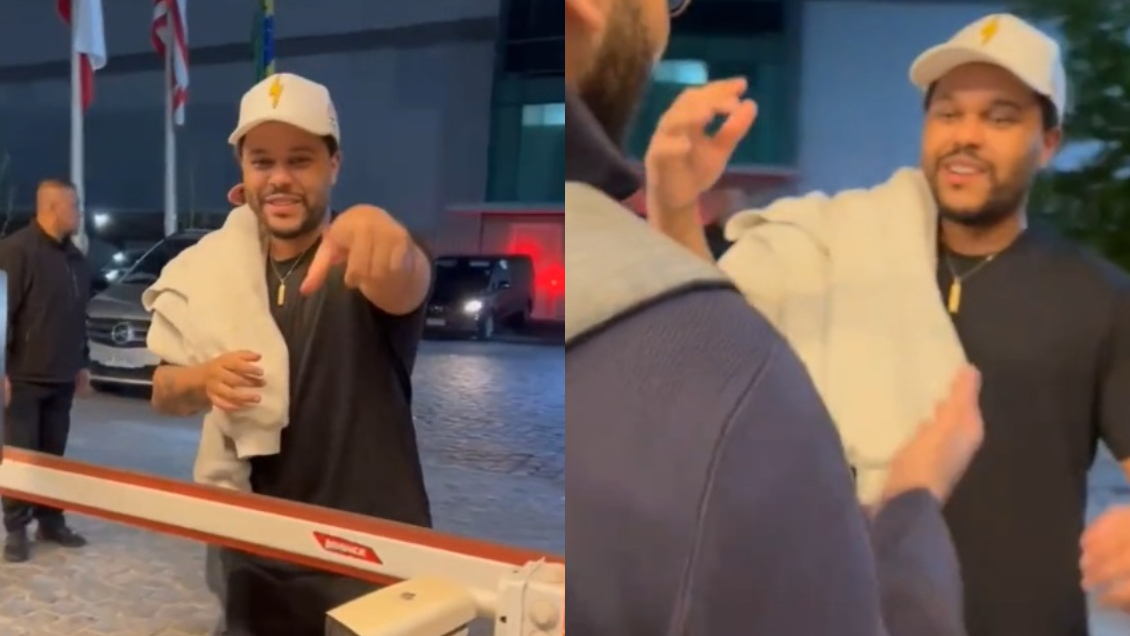 The Weeknd en Chile: Cantante saludó a fans en el aeropuerto