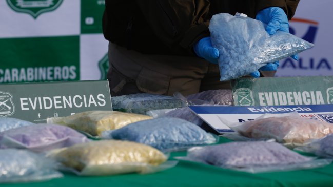 Aduanas incautó más de 20 mil pastillas de éxtasis en el Aeropuerto de Santiago