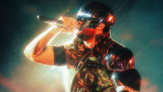 The Weeknd se lució como un cyborg en su regreso a Chile