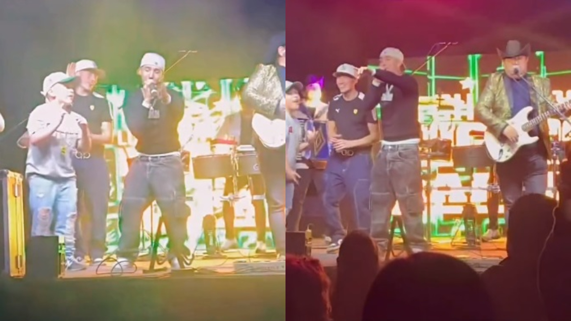 Pailita sorprendió a su madre cantando con Los Charros de Lumaco