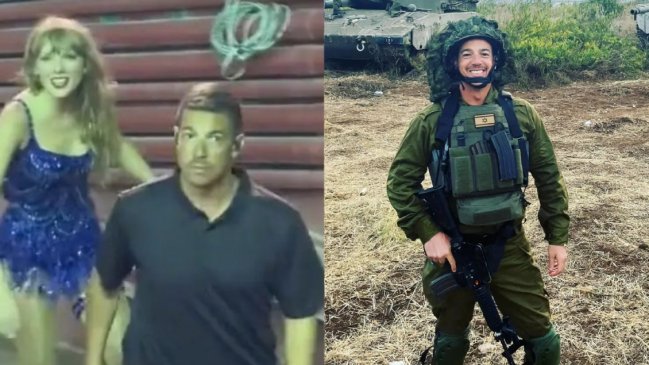   Guardia de Taylor Swift volvió a Israel a luchar contra Hamás 