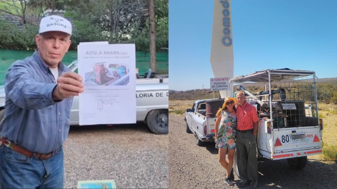 Hombre que hizo funcionar su auto con basura comparte los planos para replicar