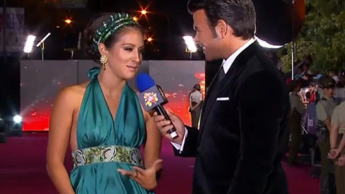 Denisse Rosenthal vestido Denisse Rosenthal y su vestido en Viña 2014
