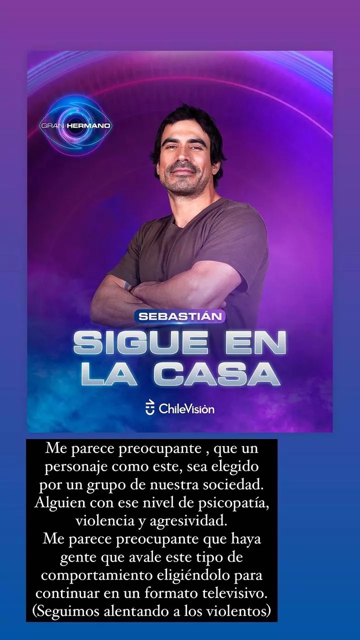 Yamila Reyna arremetió contra Sebastián Ramírez